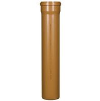 RU-TB ПП Труба канализационная наружн. SN4 TEBO 110x3,4х2000 (рыжая)
