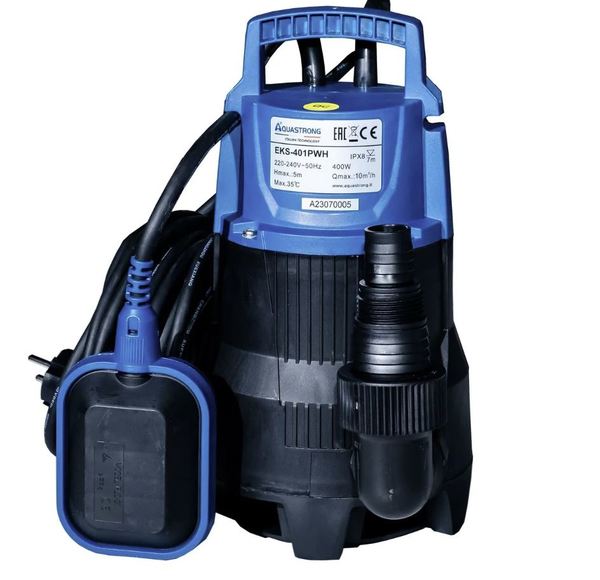 Насос фекальный Aquastrong EKS-401PWН (7,5м3/5м, 35мм)