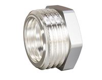 Футорка LD Pride DN15х8 (1/2" НР х 1/4" ВР) латунь никель