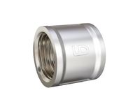 Муфта LD Pride DN50 (2") ВР латунь никель