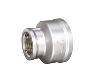 Муфта переходная LD Pride DN25х20 (1"ВР х 3/4"ВР) латунь никель