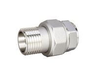 Сгон разъемный (американка) LD Pride DN25 (1") ВР/НР латунь никель