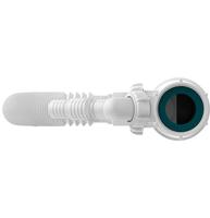 Aquant Сифон для кухни 1 1/2"х40 без выпуска с отводом с/м с г.т. 40х40/50