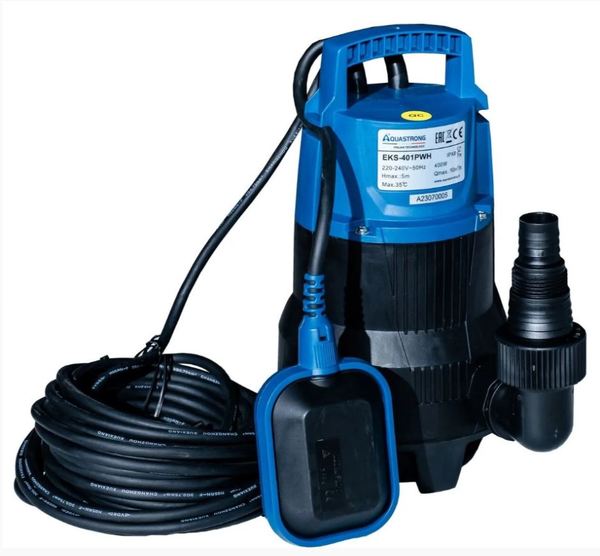 Насос фекальный Aquastrong EKS-401PWH
