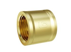 Муфта LD Pride DN50 (2") ВР латунь