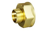 Переход LD Pride DN25х15 (1"ВР х 1/2"НР) латунь