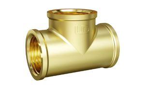 Тройник LD Pride DN15 (1/2") ВР/ВР/ВР латунь