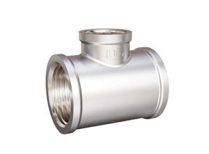 LD Pride Тройник DN25х15х25 (1"ВР х 1/2"ВР х 1"ВР) латунь никель