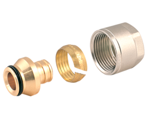 Переходник компрессионный PEX 16x2.0, 2.2 - G3/4" Евроконус SANEXT (4933)