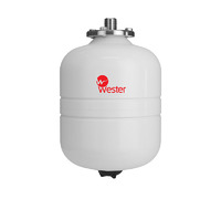 Бак мембранный для ГВС и гелиосистем WESTER Premium WDV 8л 12 бар (к/ф из нерж.)