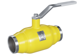 Кран шаровый LD КШЦП Gas 100.025.П/П.02. из стали 20 Ду100 Ру2,5МПа