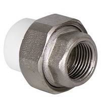 Муфта PP-R комбинированная разъемная ВН 25х3/4" TEBO