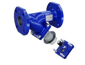 Фильтр магнитный фланцевый LD ФМФ У-образный чугунный DN150 PN 16