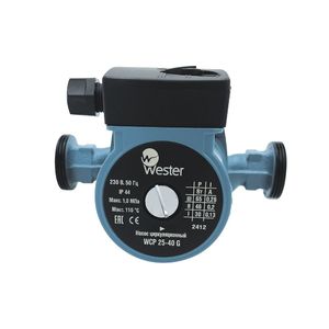 Wester Насос циркуляционный WCP 25-40G 180мм (с гайками)