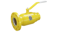 Кран шаровый LD КШЦК Gas 050.040.Н/П.02. (фланец/приварка) из стали 20 Ду50 Ру4,0МПа
