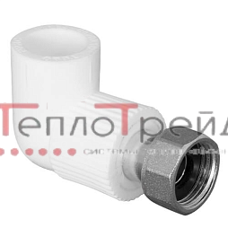Угольник TEBO с накидной гайкой 32Х1 1/4
