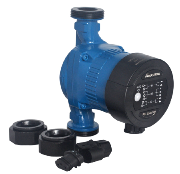 Насос циркуляционный Aquastrong RE 25-6/180 с электронным управлением